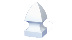 4" Sq. Gothic Post Cap