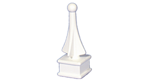 1" Sq. Arrowhead Picket Cap