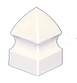 1" Sq. Gothic Picket Cap