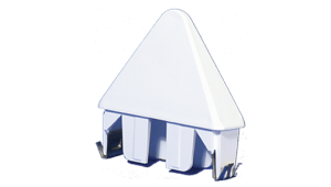 0.875" x 3" Sharp Picket Cap -Self Locking