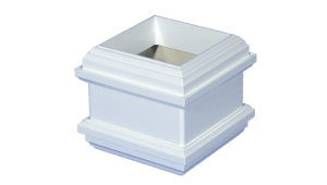 4" Sq. Decorative Knuckle w/Spacer