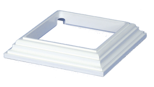 4" Sq. Low Profile Post Skirt
