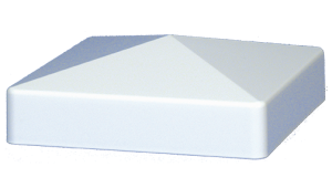 3.5" Sq. Horse Post Cap -External (Long Lip)