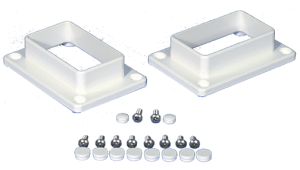 2" x 3.5" Slotted Handrail Bracket Kit