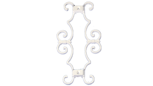 1.25" Sq. Florale Picket Scroll