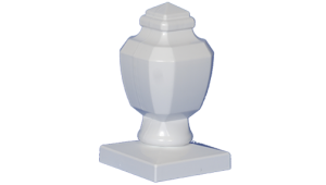 5" Sq. Coachman Post Cap