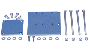 Blu-Mount Post Mount Hardware Wood Heavy Duty