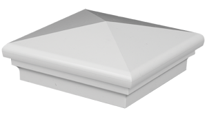 3.625" Sq. Neptune Post Cap (For 4" Wood Post)
