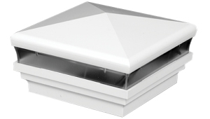 3.625" Sq. Neptune Low Voltage Light Post Cap