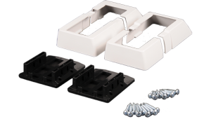 2" x 3.5" Stair Rail Handrail Bracket Kit -(3pc)