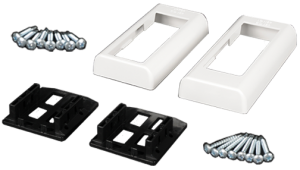 2" x 3.5" Capped Stair Rail Bracket Kit -(2pc.)