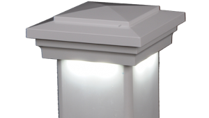 5" Sq. Cape May Downward Low Voltage Light Post Cap
