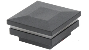 4.25" Sq. Ornamental Low Voltage Light Post Cap