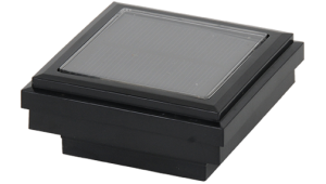2" Sq. Ornamental Downward Solar Light Post Cap