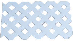48" X 96" Privacy Diamond Lattice Panel w/Border