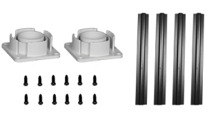 4" Sq. Porch Post Structural Hardware Kit