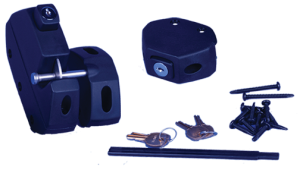 Nylon Locking Gate Latch & Ext. Entry