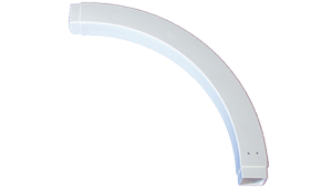 4" Sq. 90° Arch