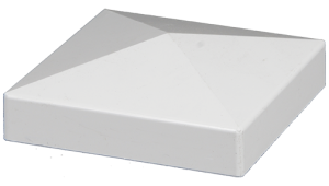 3.5" Sq. Pyramid Post Cap -External