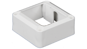 2.125" x 2.625" Flat Rail Bracket -(Short)