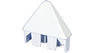 0.875" x 3" Sharp Picket Cap -Thin Wall