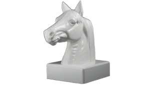 5" Sq. Stallion Post Cap