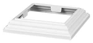4" Sq. Low Post Skirt Base