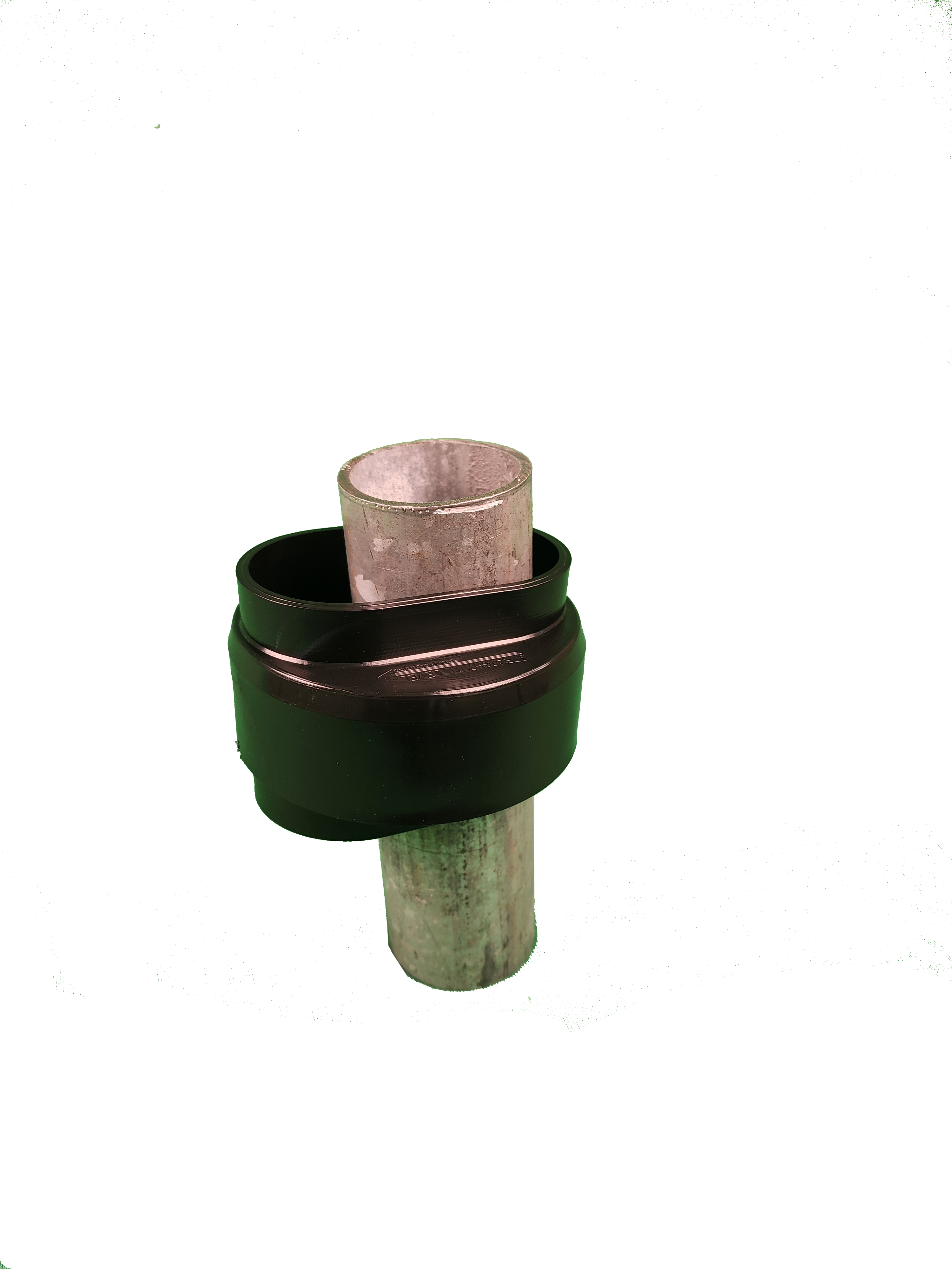 1-Piece Post leveling Collar for 5" Sq fitting over 2-3/8" Pipe